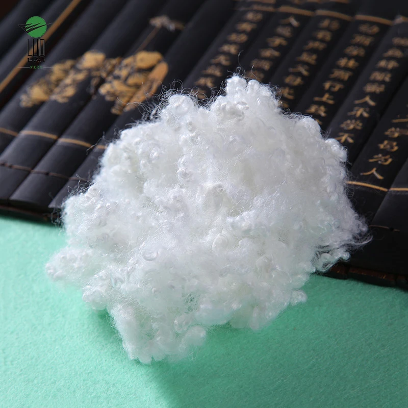 7dx32mm silicon polyester staple virgin fiber
