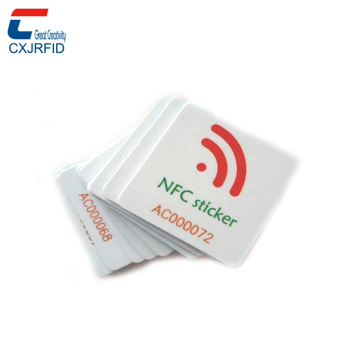 13.56 мГц Пассивные RFID qr-код наклейка iso 14443A mifare desfire ev1 4 К тег