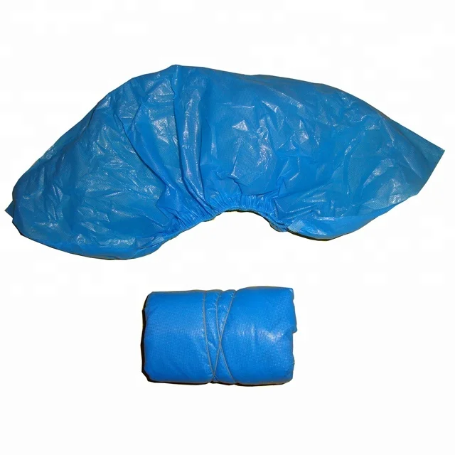 Manual disposable CPE shoe cover