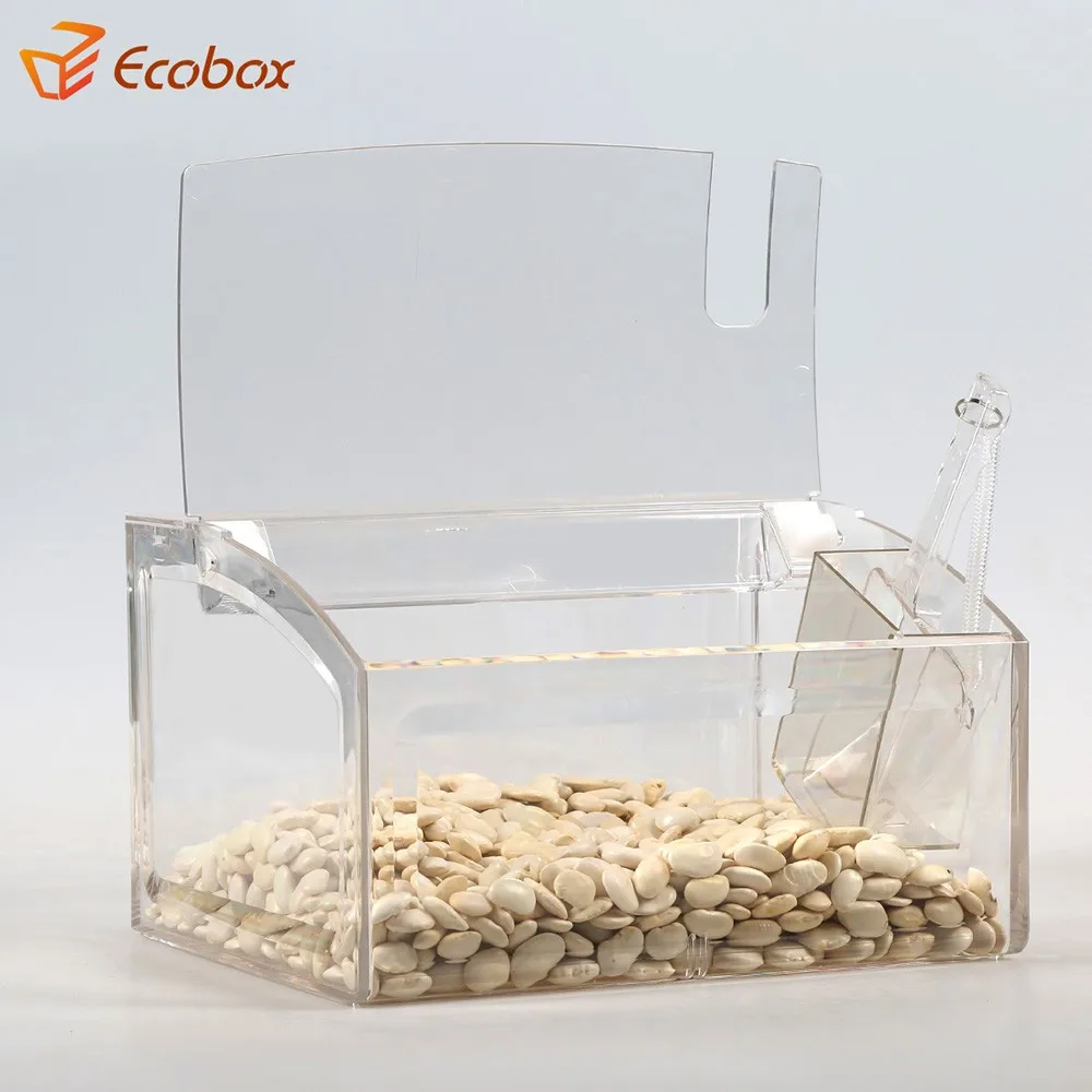 Retail Store PC candy gravity dispenser sweet box pick and mix sweet dispensers for sale