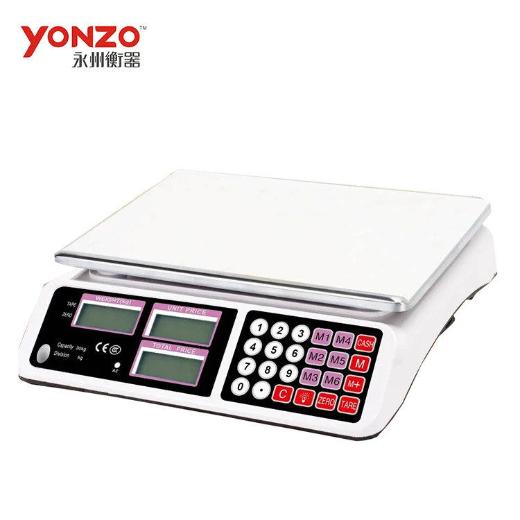 40kg 10g electronic pricing scale acs system electronic scale manual