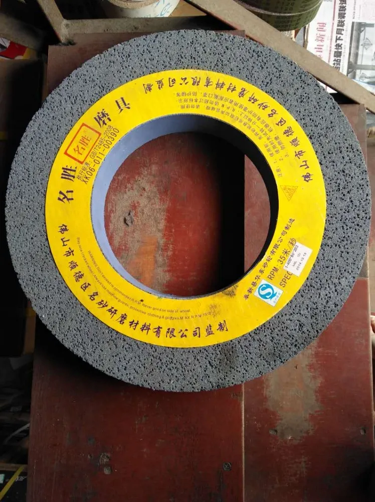 Mingsha diamond silicon carbide vitrified  bonded grinding wheel for polishing stainless steel sharpening accept OEM