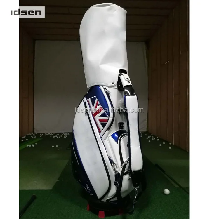 Wholesale Waterproof Custom Tour Golf Staff PU Bag golf bag for men