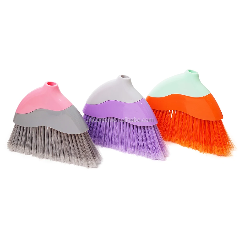 Plastic cleaning tool soft floor broom head