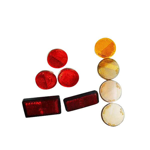 Motorcycle reflectors with E-MARK