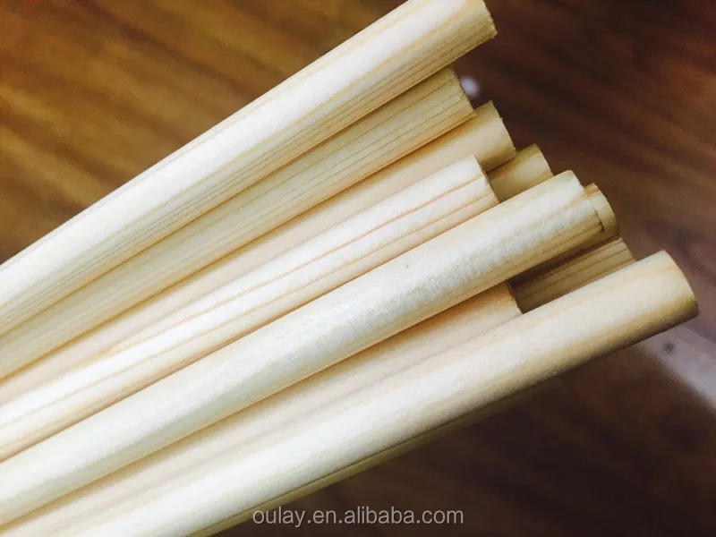 45lbs*9mm*90CM Long Pine Stick Shafts for Traditional Fiberglass Bows