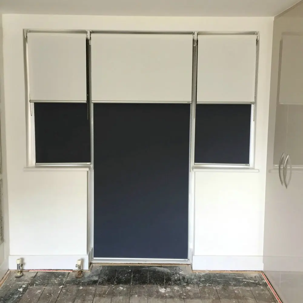 manual day and night double dual roller blinds