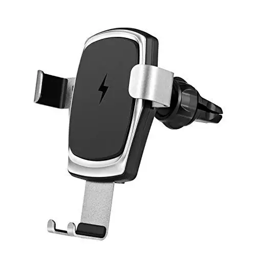
2 in1Qi 10W Gravity Wireless Fast Charge Car Mount Air Vent Phone Holder Charger Compatible For Iphone and Samsung Smartphones 