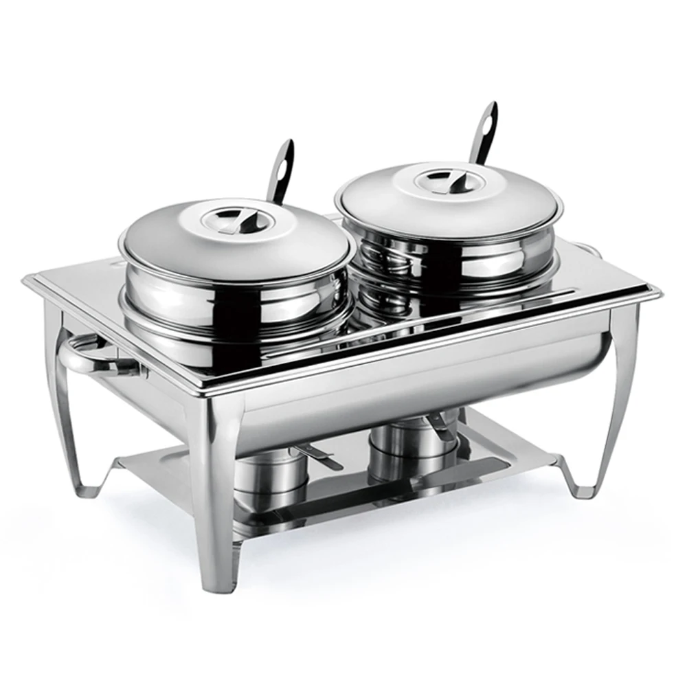Economic stainless steel catering buffet with pots buffet stove for food warmer