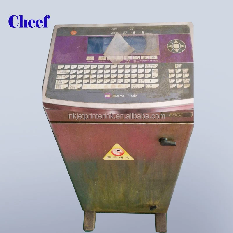 Low price brand old inkjet printer second hand CIJ small character inkjet printer  for markem-imaje S8C2