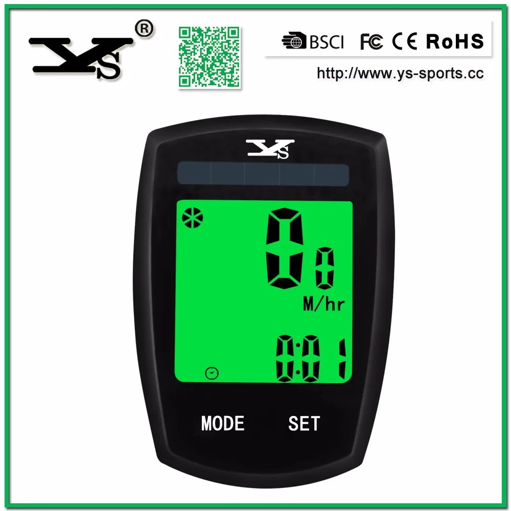 YS-589A wired bike computer bicycle odometer touch key