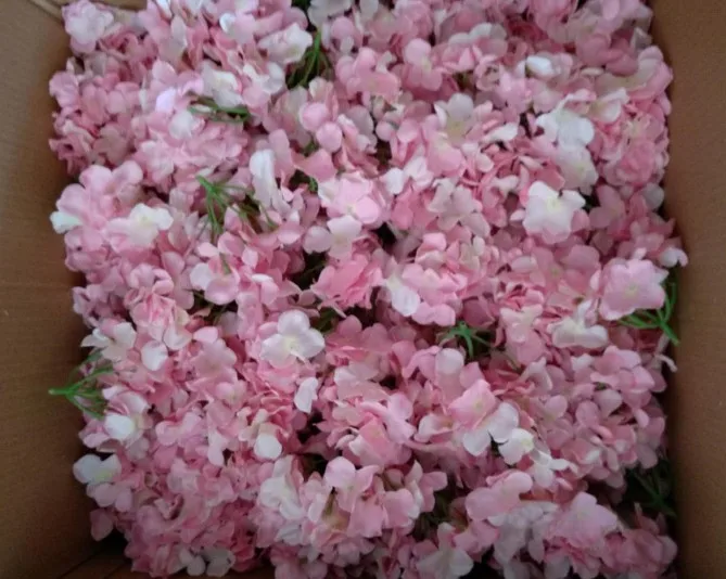 FC1507 Wholesale silk hydrangea flowers artificial flower heads for sale