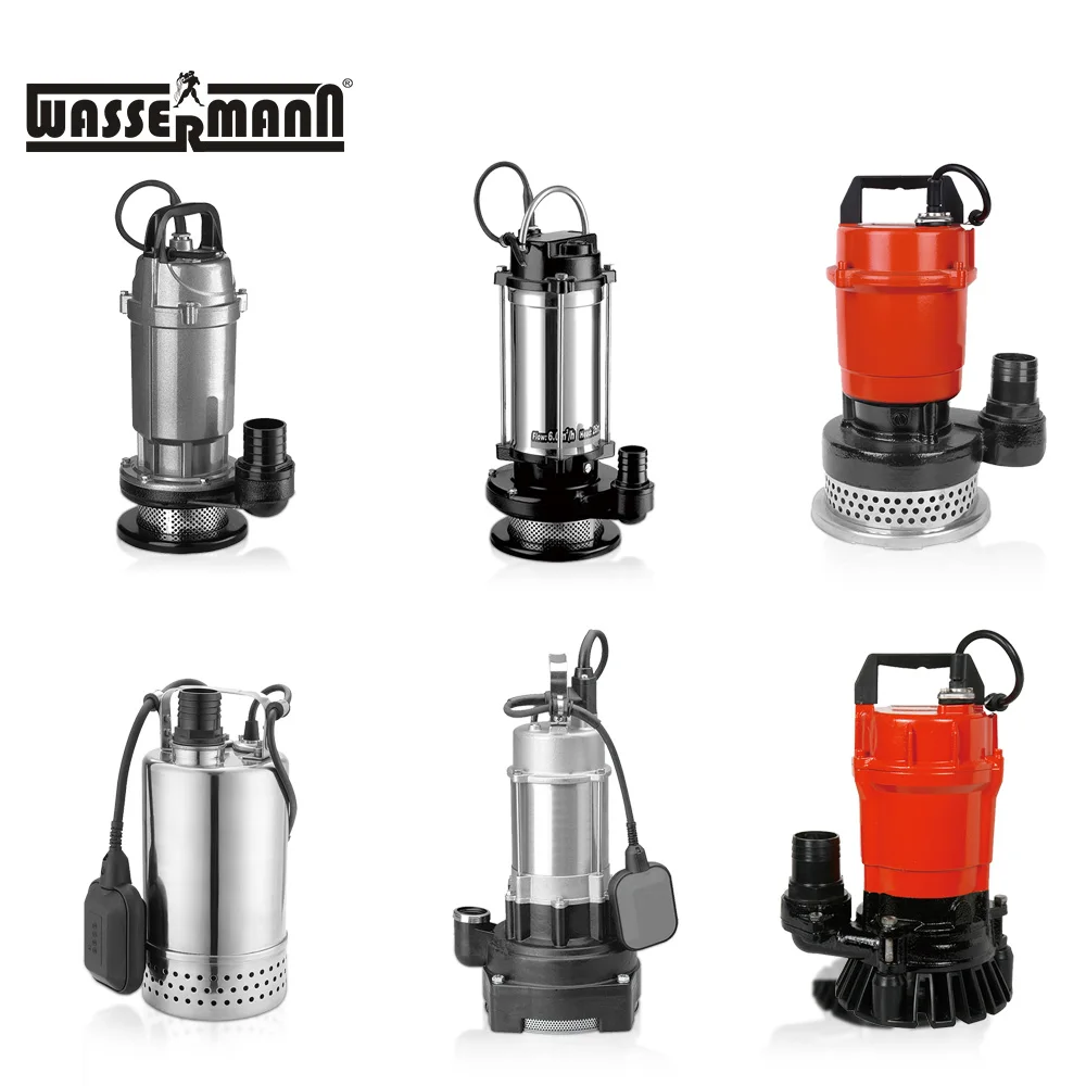 0.25kw 2.2kw stainless steel electric submersible drainage water pump