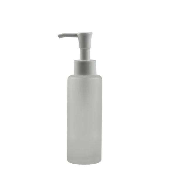 
 Небольшое количество, 100 мл, Белая Косметическая упаковка Fuyun, насос для лосьона, стеклянные бутылки для средств по уходу за кожей   (62165539902)