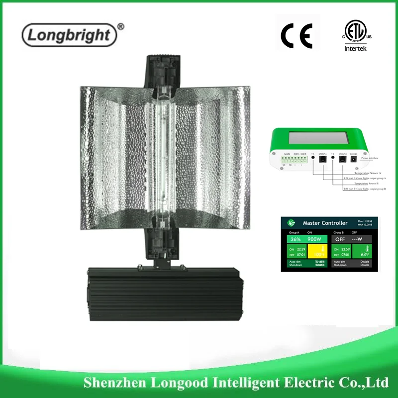 Double Ended Hps Ballast 1000w Watt Grow Light Low THD High Efficiency ETL