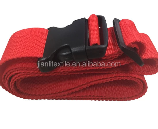 
Travel Nylon Luggage Strap Luggage Security Belt Adjustable Nylon Strap with buckle 