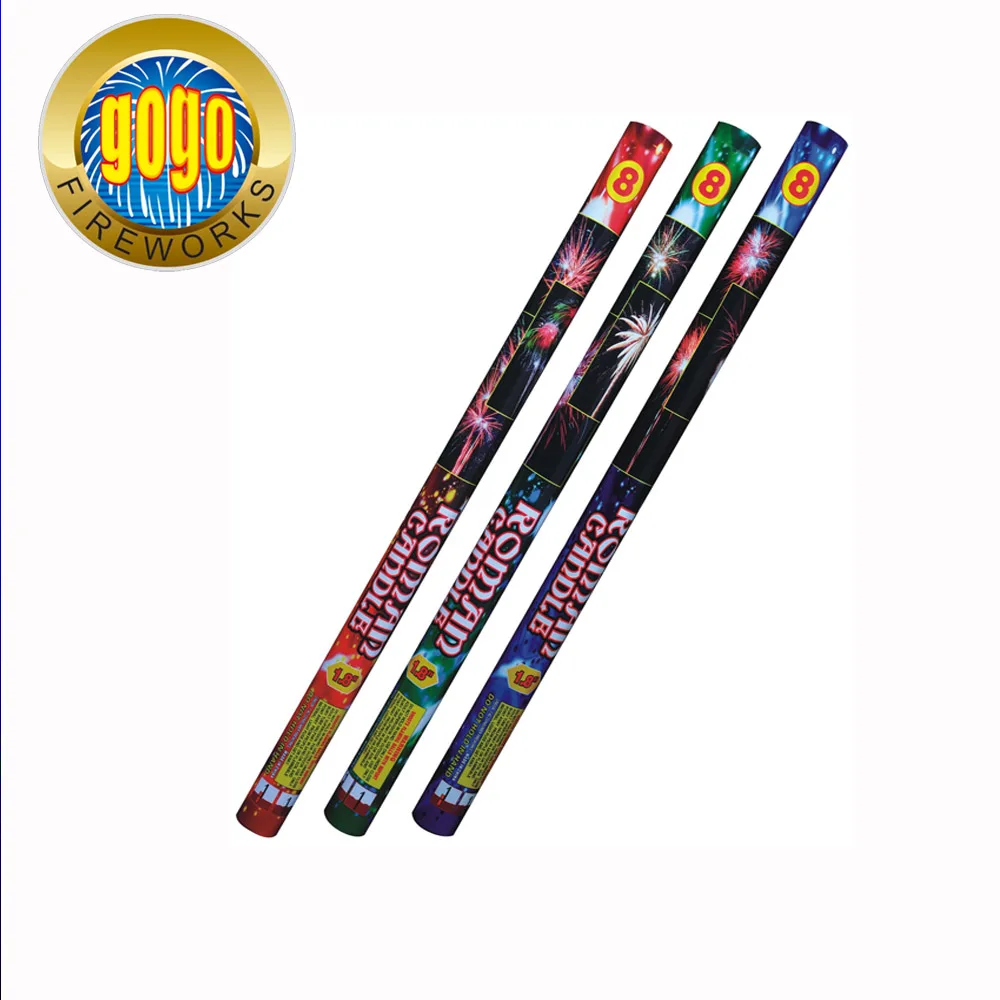 Китайские фейерверки, Прямая поставка с завода, оптовая продажа по низким ценам, 1,8 дюйма, 8 выстрелов, римские свечи, фейерверки