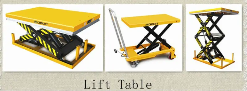 
150/300/500/1000/1500kg hydraulic scissor lift table for sale 
