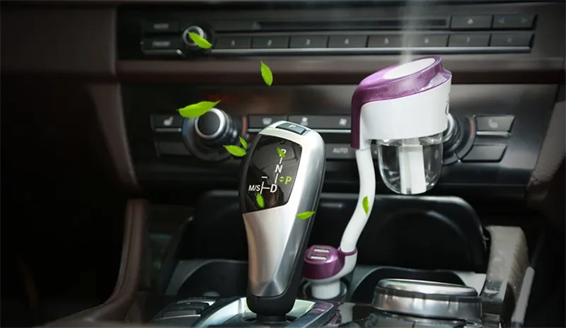 NEW USB Car Fresh Refreshing ultrasonic Aroma mist car diffuser humidifier