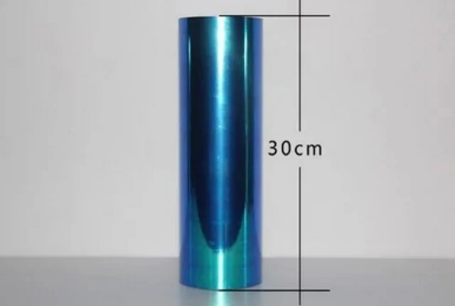 
30cm x10m Adhesive Colors Chameleon Headlight Tint Film for Car Light 