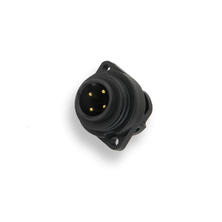 IP67 WA22 series WA22J4Z2 WA22K4Z2 Waterproof 3+PE 4 pin Male Female panel connector
