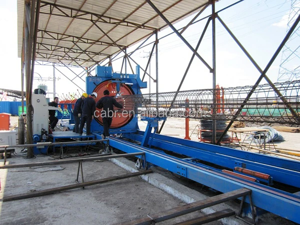 Automatic Steel Pile Cage Welding Machine from 300-1500mm