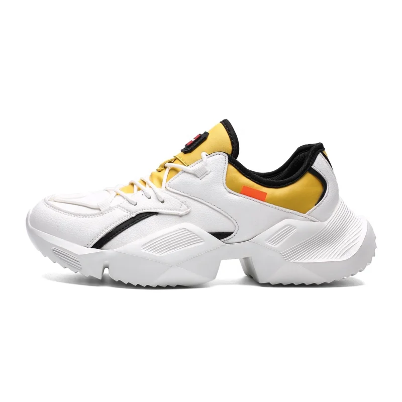 
Trend breathable white sneakers running shoes for men casual dad sport shoes 