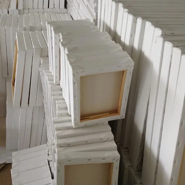 
Cotton blank canvases stretched canvas 16*20 inch for oil painting 