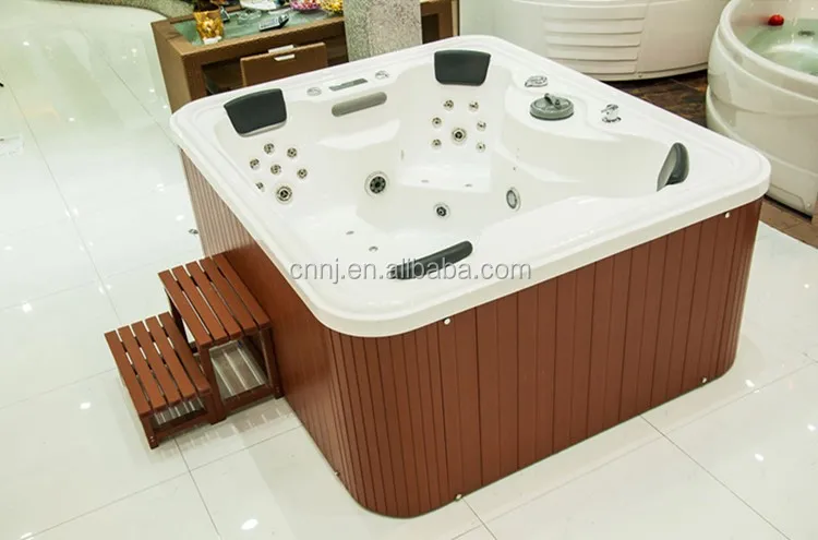 Foshan outdoor whirlpool massage hot tub 4 person spatub  (713A)