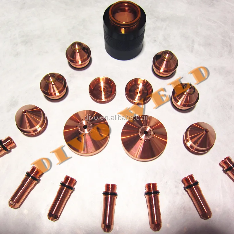 plasma torch parts 220892 130A N2 air plasma cutting nozzle DIVO Plasma