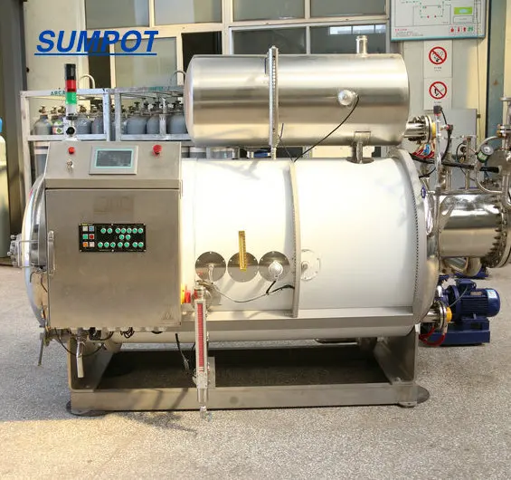 
retort sterilizer for pouch/glass jar sauce 