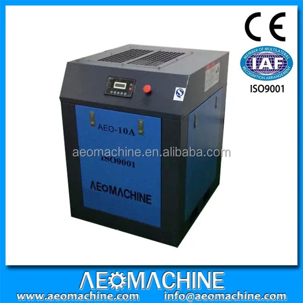 Power supply screw electric stationary air compressor