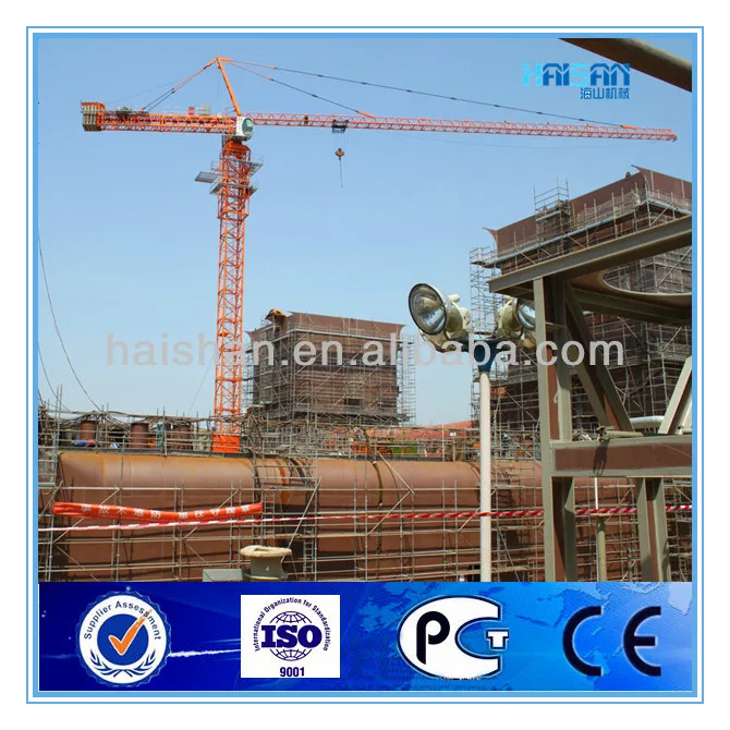 QTZ 6021--10T Tower Crane with CE,GOST certificates