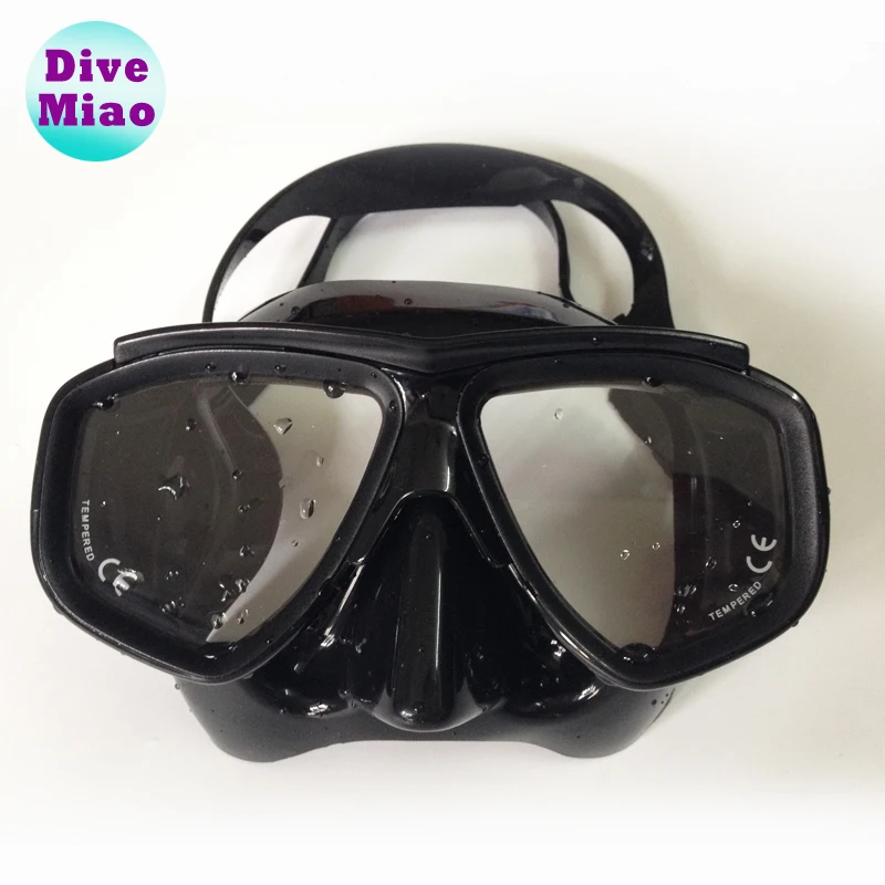 
Diving Mask Silicone Mask Tempereted Glass CAMO Mask For Freediving Snorkelling Spearfishing Frame 