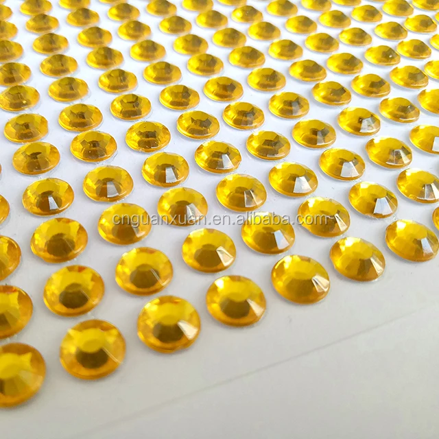 315 pcs diy crystal gem jewelry sticker adhesive rhinestone sheets