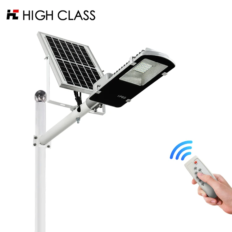 
Energy saving intelligent Ip66 waterproof outdoor 10 20 30 50 120 200 w solar streetlight 