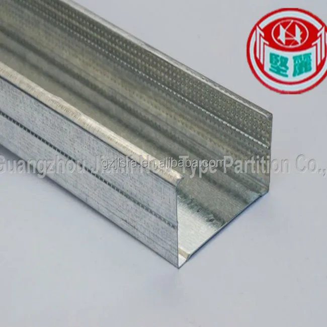 Australian Standard High Zinc coating Metal C stud and U runner Track