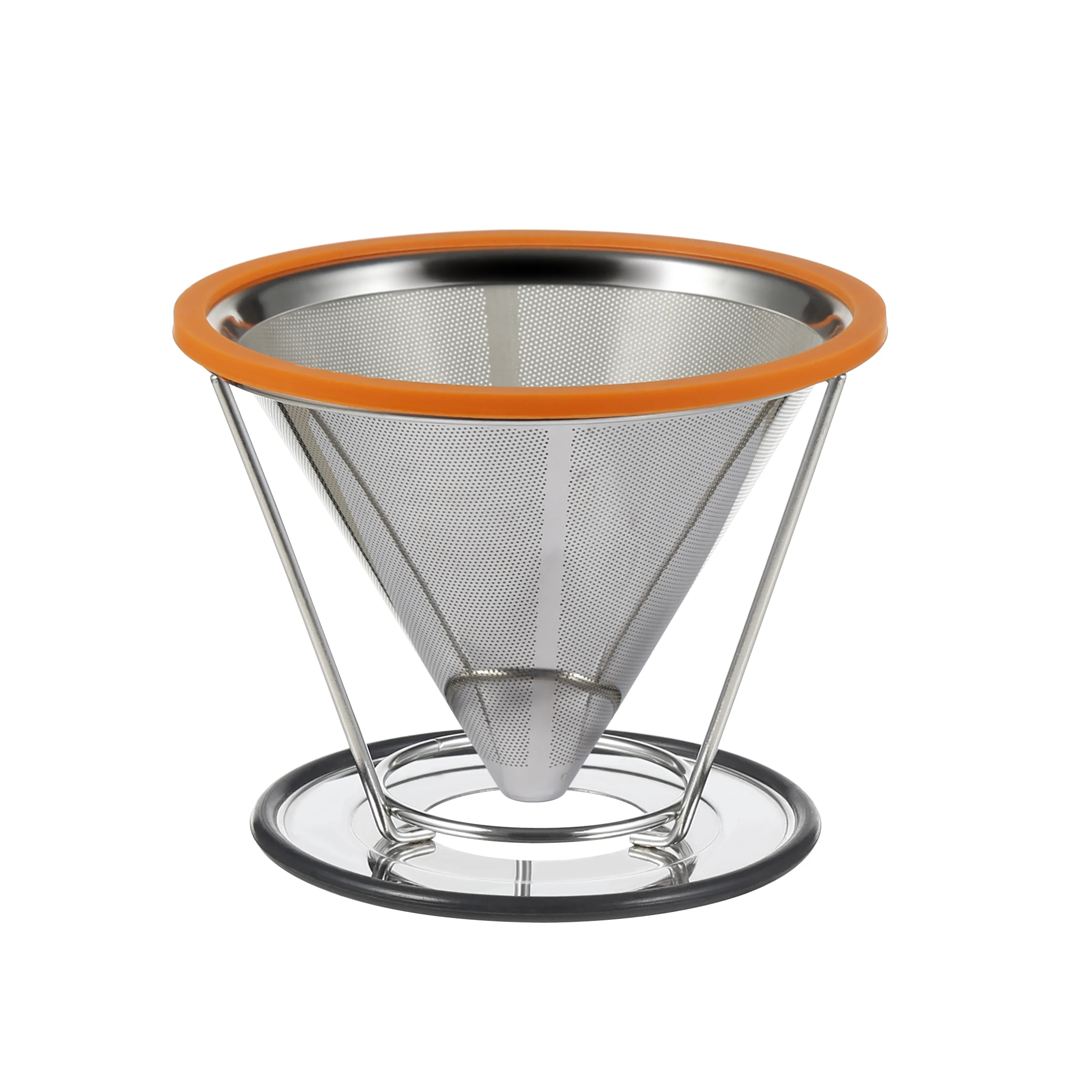 free sample permanent reusable coffee dripper kalita filter with cup stand