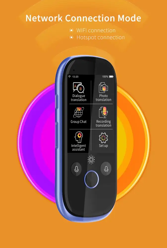 Wholesale Low Price Multi Portable Electronic Instant Offline Voice Translator Device