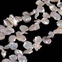Wholesale Jewelry Natural Fresh Water Pearls Baroque Loose Pearls Strand