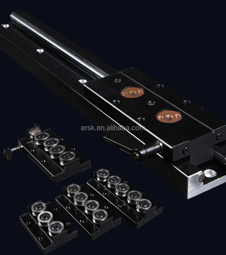 
Built-in Dual Axis Wheel Guide SGR10 15 15N 20 20N 25 35 Aluminum Alloy Linear Rail Slide Table Square Straight Line 