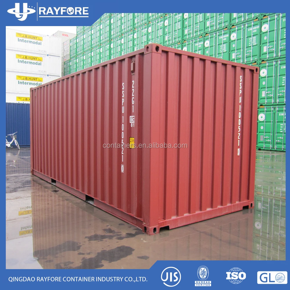 Rayfore cheaper 20ft good condition new dry cargo/shipping Container