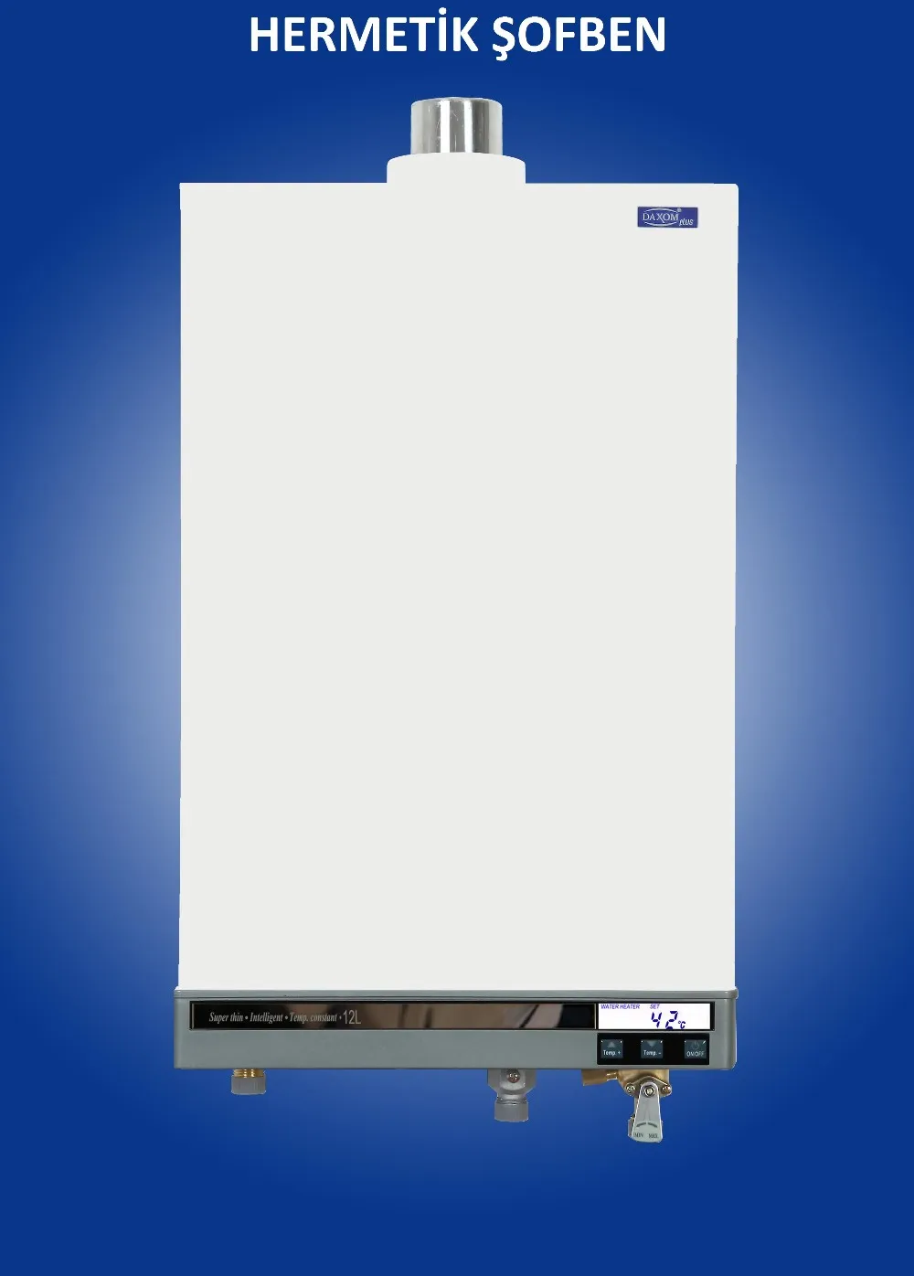 Gas water heater with CE Low NOx  12 liter/min Constant temperature Balanced type New product