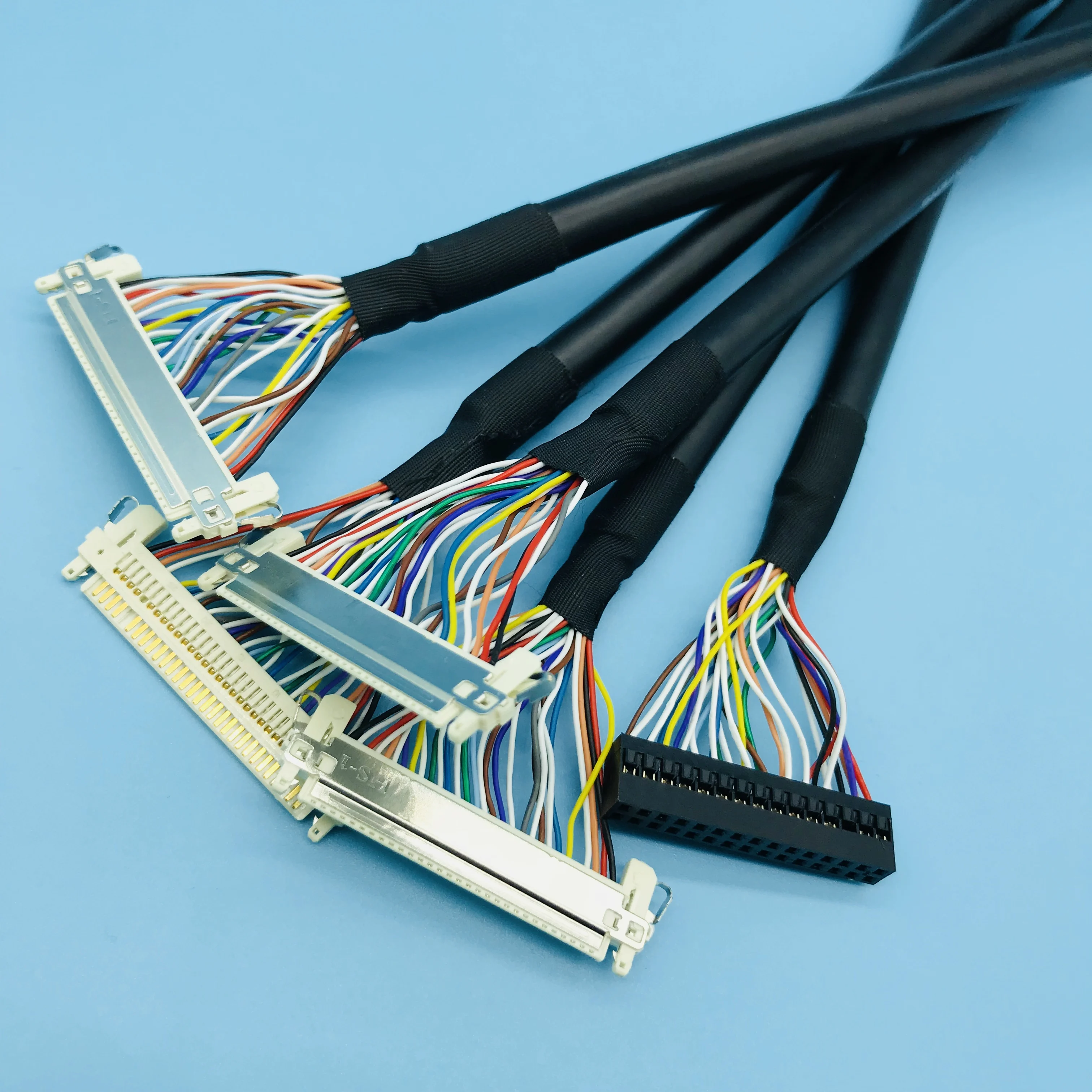 Custom 30pin twisted pair shielding lvds edp cable