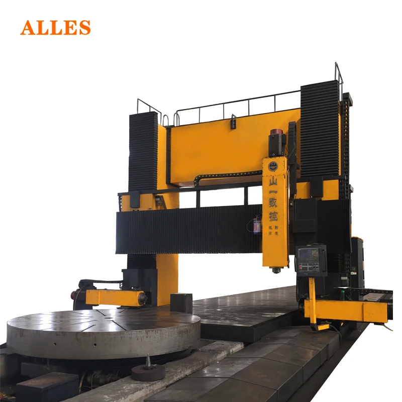 Китай большой масштаб 5 оси ЧПУ козловой фрезерный станок центр для продажи