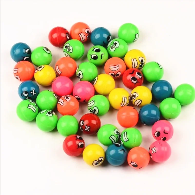 Wholesale 32mm Plastic Bouncy balls