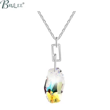 2016 Nueva Moda Collar de forma de Gota de Agua de Cristal De Swarovski de lujo Clásico Exagerada colgantes joyería de las mujeres Al Por Mayor
