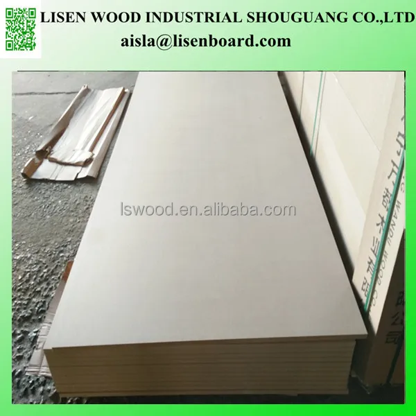 
White Melamine Laminated MDF 2.7mm 2.5mm / Thin MDF / HDF Board / MDF Sheet 3mm 