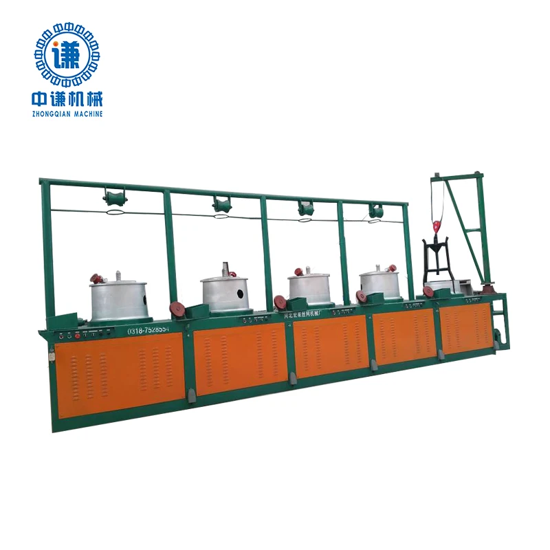 intermediate  multi copper wire drawing machine with annealing