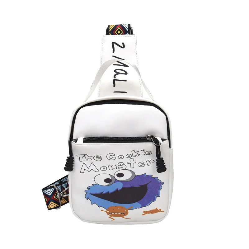 Модная женская сумка через плечо из искусственной кожи с милым рисунком граффити